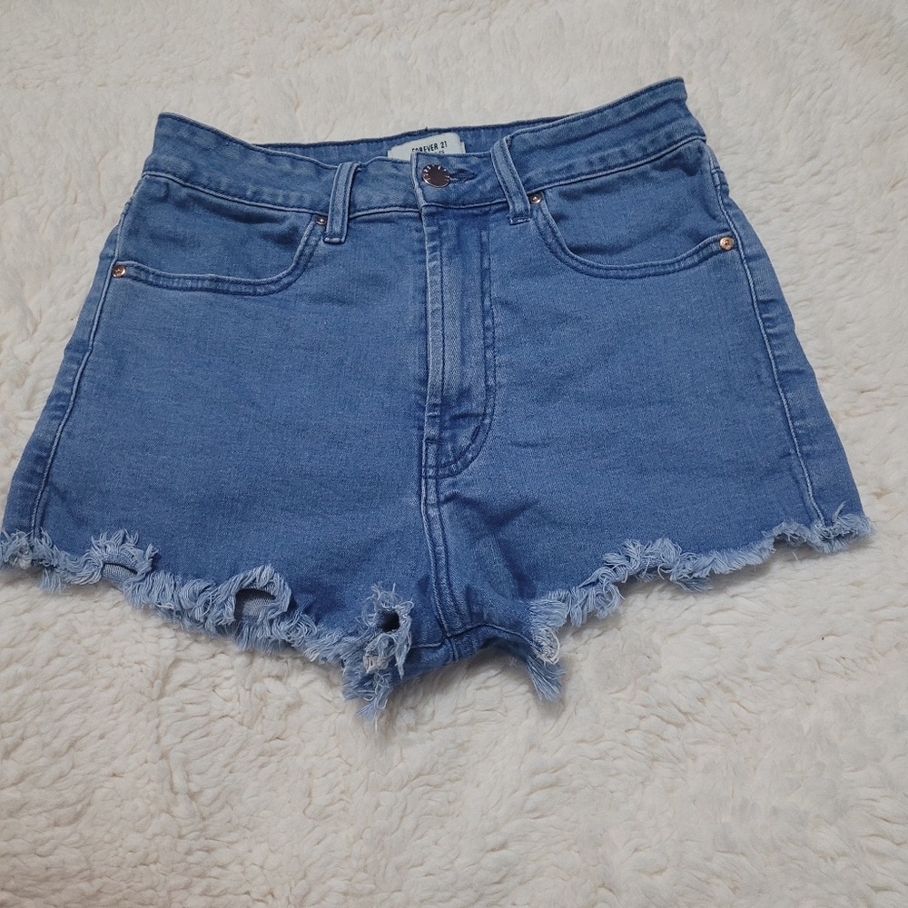 Forever 21 denim shorts